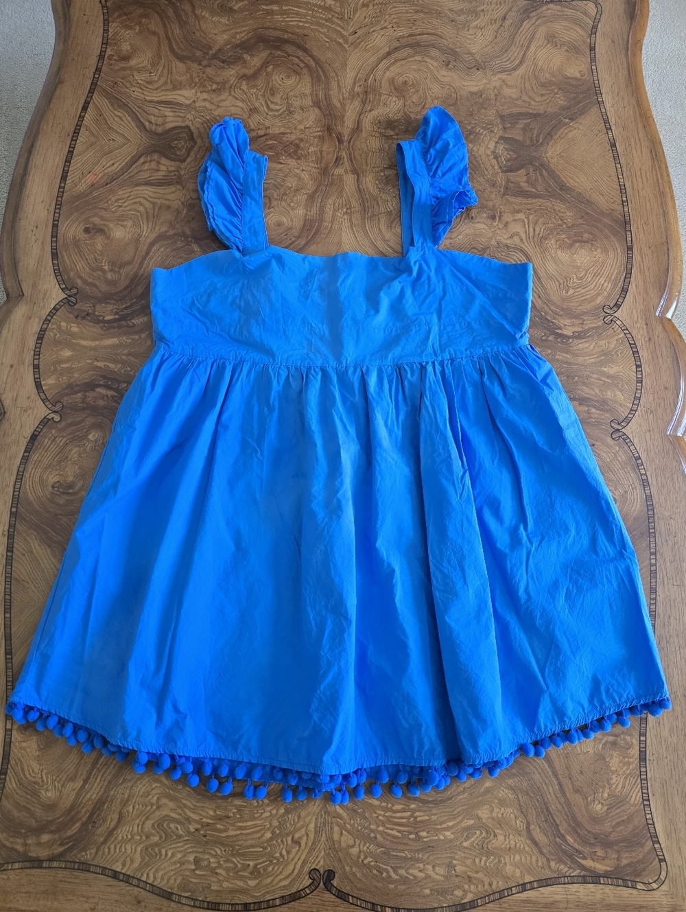 Pink Lily Sky Blue Babydoll Dress Womens Size 2XL